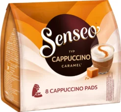 SENSEO Typ Cappuccino Caramel Pads 10er Pack 10 X 8 Getränke -Senseo || Tassimo Verkäufe 3fcd0ad7b44d83a5f0417782c1fecfb4
