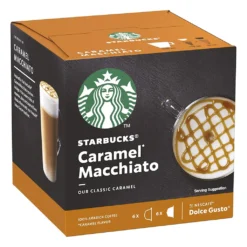 Nestlé® Starbucks By Nescafe Dolce Gusto Caramel Macchiato Arabica Kaffee 12 Kapseln -Senseo || Tassimo Verkäufe 40aa04019a81717365756e9d947dd709
