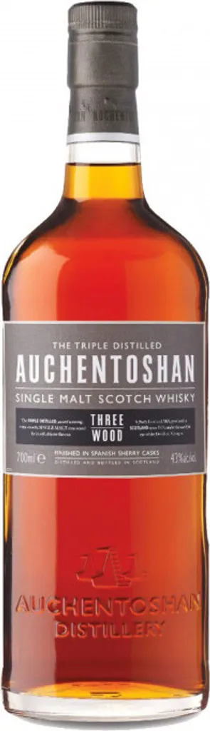 Auchentoshan Three Wood Single Malt Scotch Whisky Triple Distilled | 43 % Vol | 0,7 L 2 Auchentoshan Three Wood Single Malt Scotch Whisky Triple Distilled | 43 % Vol | 0,7 L – Bild 2
