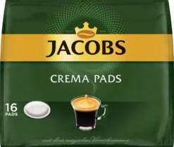Jacobs Crema Pads | 16 Senseo Kompatible Kaffeepads