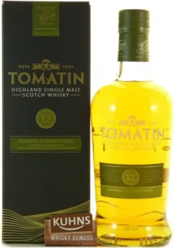 Tomatin 12 Jahre Highland Single Malt Scotch Whisky | 43 % Vol | 0,7 L -Senseo || Tassimo Verkäufe 427f97d95b056cc07774d06c6cff3925