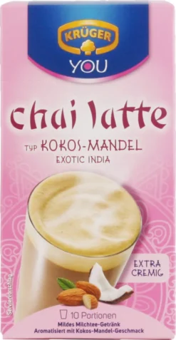 Krüger You Chai Latte Typ Kokos-Mandel Exotic India Extra Cremig | 10 Portionen -Senseo || Tassimo Verkäufe 48055e3c549a81115b9c1c52e7b19b3f