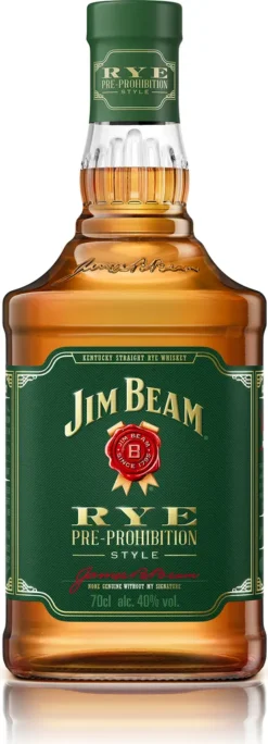 Jim Beam Rye Kentucky Straight Rye Whiskey | 40 % Vol | 0,7 L