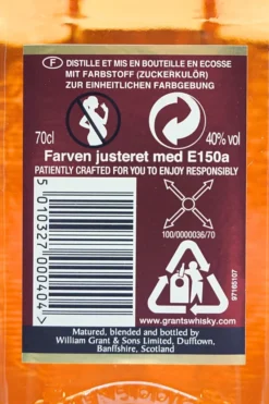 Grant's The Family Reserve Blended Scotch Whisky | 40 % Vol | 0,7 L -Senseo || Tassimo Verkäufe 49094423bfb9b5f73d7013d96d4a32e2