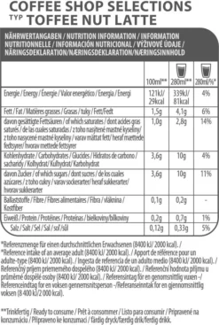 TASSIMO Coffee Shop Selections Toffee Nut Latte T Discs Kapseln 5 X 8 Getränke -Senseo || Tassimo Verkäufe 49186934ea3bc124c62f17d3627dd7cc
