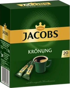 JACOBS Löskaffee Krönung 16 X 20 Sticks Löslicher Kaffee Instantkaffee 320 Getränke 12 JACOBS Löskaffee Krönung 16 X 20 Sticks Löslicher Kaffee Instantkaffee 320 Getränke -Senseo || Tassimo Verkäufe 4ce4c67dd85112c9595d8eed20287abf