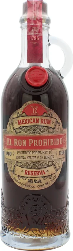 El Ron Prohibido Rum Solera 12 Jahre Mexican Rum | 40 % Vol | 0,7 L -Senseo || Tassimo Verkäufe 4ce5943d11d9a106f58530d782de3838