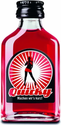 Quicky Roter Fruchtlikör Mini 0,02 Liter