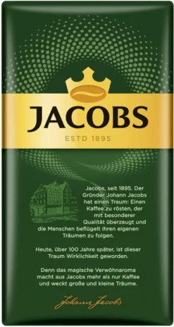 JACOBS Filterkaffee Krönung Kräftig 6 X 500g Pulver-Kaffee Gemahlen Röstkaffee -Senseo || Tassimo Verkäufe 4e0727e8f435176457d1c190a3bd8099 1