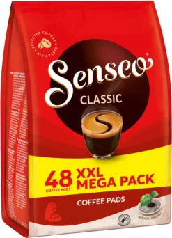 SENSEO Pads Classic Senseopads 4x48 Getränke Kaffeepads XXL Pack + 1 Senseo Dose -Senseo || Tassimo Verkäufe 4eb8a44bdadc438e289da10f66de2423 1