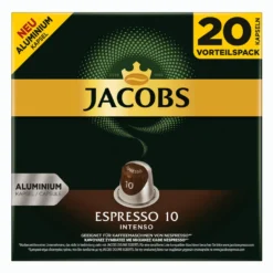 JACOBS Espresso 10 Intenso 200 Nespresso®* Kompatible Kaffeekapseln -Senseo || Tassimo Verkäufe 4ee0f35e4dc4691fd900ede36b93ed27