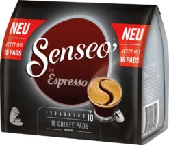 SENSEO Espresso Kaffee Pads 5er Pack - 5 X 16 Getränke -Senseo || Tassimo Verkäufe 5012a7774fd9ea02755d8a49cea40a19