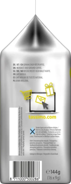 Tassimo Jacobs Krönung XL | 16 T Discs, Kaffeekapseln -Senseo || Tassimo Verkäufe 5445d26b8eeb534958b26853f6d94e35