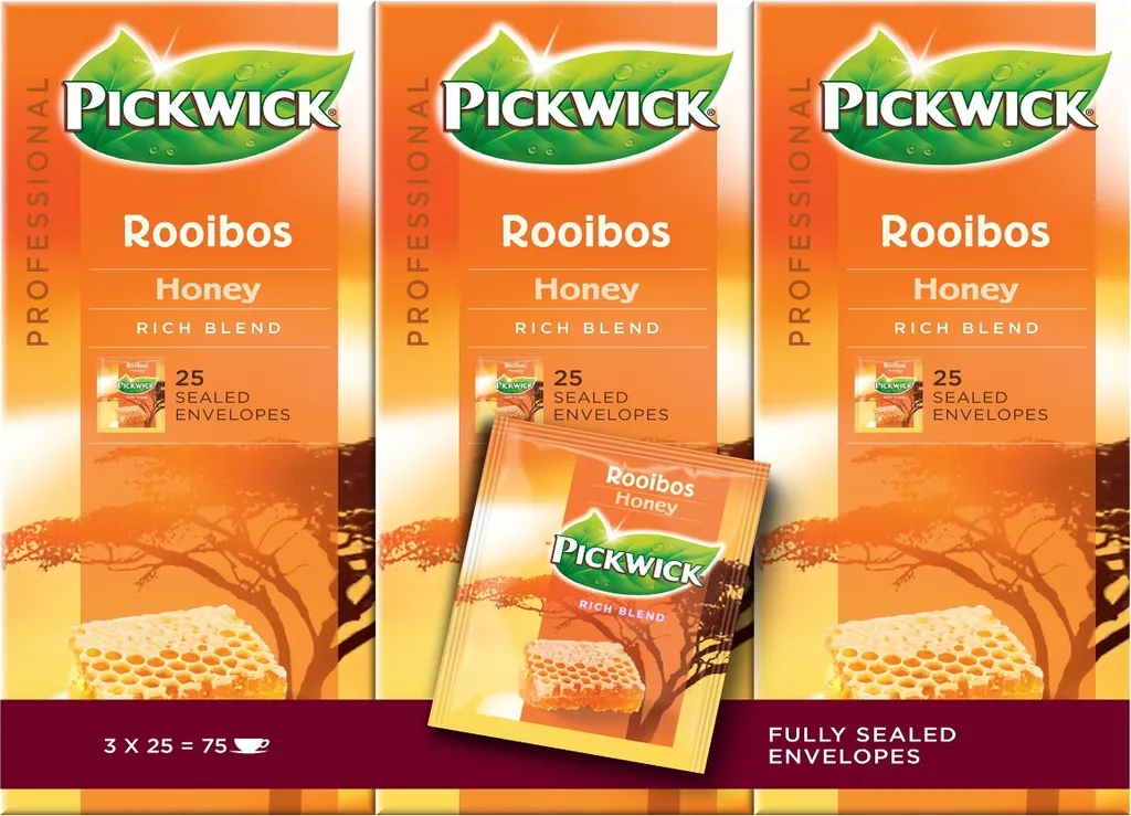 Pickwick Professioneller Rooibos-Honig 75 X 1,5 Gramm 1 Pickwick Professioneller Rooibos-Honig 75 X 1,5 Gramm