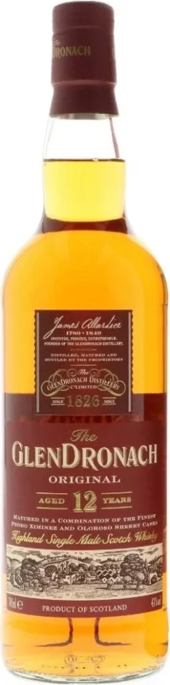 The GlenDronach 12 Jahre Original Highland Single Malt Scotch Whisky In Geschenkpackung | 43 % Vol | 0,7 L -Senseo || Tassimo Verkäufe 5b424c25e50930efe3108ef7782293c1