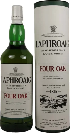 Laphroaig Four Oak Islay Single Malt Scotch Whisky 1,0l, Alc. 40 Vol.-% -Senseo || Tassimo Verkäufe 5e4a10db4d573f4782d81bd360f51ccc