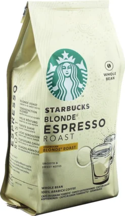 Nestlé® Starbucks Blonde Espresso Roast, Süsse Röstung, Ganze Bohne, 200 G -Senseo || Tassimo Verkäufe 62244a18b3fb8062716ca2ba19ec1d88