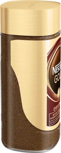 Nestlé® Nescafé Gold Das Original, Löslicher Bohnenkaffee, Kaffee, Gemahlener Röstkaffee, Glas, 100 G -Senseo || Tassimo Verkäufe 63c0535052fb73e77d87d1c09272f59c