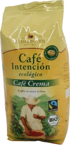 Café Intención Ecológico Caffè Crema | Fairtrade | Ganze Bohne | 1000g -Senseo || Tassimo Verkäufe 6621be12a4eae0a7d71aa4ca69f0ef0a