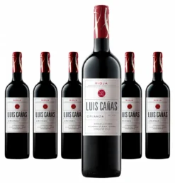 6 X Luis Canas Crianza Rioja D.O.