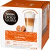Nescafé® Nescafé Dolce Gusto Caramel Latte Macchiato, Karamell, Kapseln, Kaffeekapsel, Café, Coffee, Kaffee, 16 Kapseln (8 Portionen)