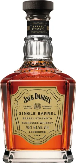 Jack Daniel‘s Single Barrel Barrel Strength Tennessee Whiskey | 64,5 % Vol | 0,7 L