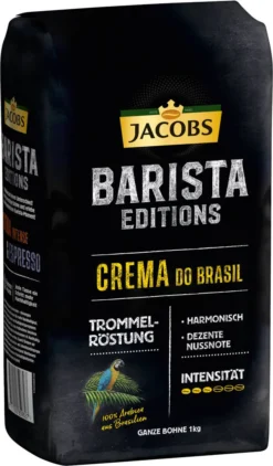 JACOBS Kaffeebohnen Barista Editions Crema Do Brasil 4 X 1 Kg Geröstete Bohnen -Senseo || Tassimo Verkäufe 6a5a1c7e47c06c487215edd6f7d2c698