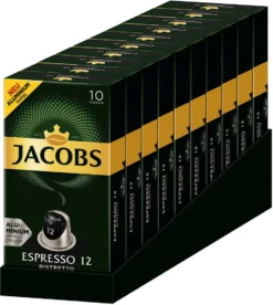JACOBS Kapseln Espresso Ristretto 100 Nespresso Kompatible Kaffeekapseln -Senseo || Tassimo Verkäufe 6ad8dda1680db8a388d521f2ddb544a0