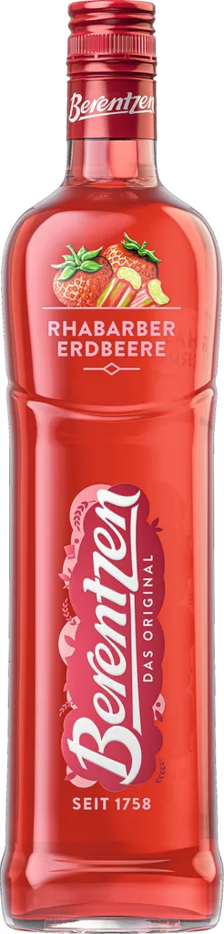 Berentzen Rhabarber-Erdbeere | 15 % Vol | 0,7 L