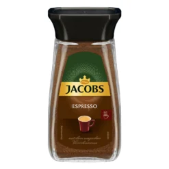 Jacobs Espresso, Löslicher Kaffee, Instantkaffee, Instant Kaffee, Löskaffee, Glas, 100 G -Senseo || Tassimo Verkäufe 6bd7e475c739666427516258917e39e0