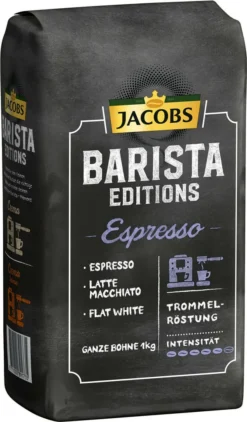 JACOBS Kaffeebohnen Barista Editions Espresso 2 X 1 Kg Espressobohnen Ganze Bohne -Senseo || Tassimo Verkäufe 6c04e23a4d1d44891c7de4ef23af1eb0