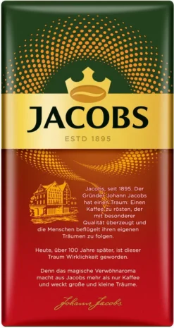 JACOBS Filterkaffee Meisterröstung 6 X 500g Pulver-Kaffee Gemahlen Röstkaffee -Senseo || Tassimo Verkäufe 6cbbac696cc5ff5bad1bb43f07fd18fa 1