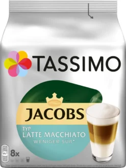 TASSIMO Kapseln Latte Macchiato Vielfaltspaket Discs 40 Getränke 5 Sorten Kaffee -Senseo || Tassimo Verkäufe 6cded7abf0764aecef8832413aa84cee