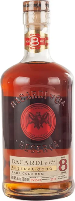 Bacardi Reserva Ocho 8 Jahre Rare Gold Rum Puerto Rico | 40 % Vol | 0,7 L -Senseo || Tassimo Verkäufe 6e8cb2c9b3c6fd74eb54128b3e871e07