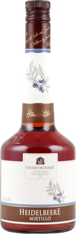 Unterthurner Heidelbeere Mirtillo Likör 0,7 L