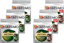 TASSIMO Kapseln 3x16 Jacobs Krönung XL + 3x16 Krönung Kräftig XL T Discs - Insgesamt 96 Getränke -Senseo || Tassimo Verkäufe 6f7d0fec610498993ff82dd853915075