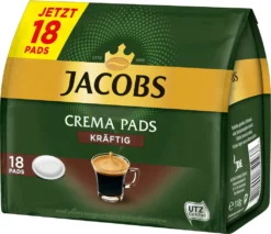 JACOBS Pads Crema Kräftig 270 Getränke - 15x18 Kaffeepads Senseo Kompatibel -Senseo || Tassimo Verkäufe 6ffe28f231be1faeb7fb82a99e44d7a8