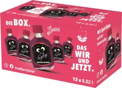 Kleiner Feigling Red Berry Sour Premium Likör Der Party Shot 12er