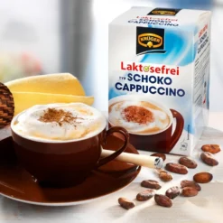 KRÜGER Cappuccino Schoko Enthält Koffein Laktosefrei 10x15 G -Senseo || Tassimo Verkäufe 7217d38d4b09332f952538f1d3f5a38e