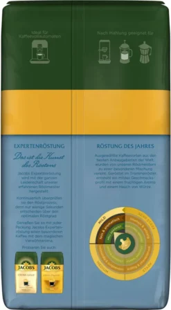 JACOBS Kaffeebohnen Expertenröstung Crema Mild Röstung Des Jahres 3 Kg Ganze Geröstete Bohnen + 1 Jacobs Barista Becher+ 1 Dose -Senseo || Tassimo Verkäufe 72706354a3f0e84c9bbb810a41161ecf 1