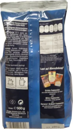 Krüger Family Cappuccino Classico | 500-g-Beutel -Senseo || Tassimo Verkäufe 733806c9dc0c1e6c477842c44ab0770c