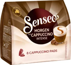 SENSEO Pads Typ Morgen Cappuccino Intense 10 X 8 Pads 80 Getränke -Senseo || Tassimo Verkäufe 752db9dd19d9fb1d788a2db5ca977444