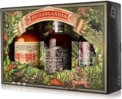 Don Papa Premium 3er Pack Geschenkset Alc. 40%, 43%, 45% Vol 3x0,2L -Senseo || Tassimo Verkäufe 75550c59ec3889b80101a02b07d3a4f8