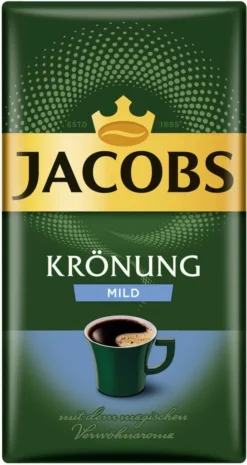JACOBS Filterkaffee Krönung Mild 6 X 500 G Kaffee Gemahlen + 1 Becher + 1 Dose 11 JACOBS Filterkaffee Krönung Mild 6 X 500 G Kaffee Gemahlen + 1 Becher + 1 Dose -Senseo || Tassimo Verkäufe 7668fa88c2d427bf1f59a2b368c5961b 1