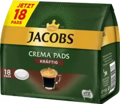 Jacobs Crema Pads Kräftig | 18 Senseo Kompatible Kaffeepads, 118 G -Senseo || Tassimo Verkäufe 76dffdae11197d87ff61a0cc77fde121