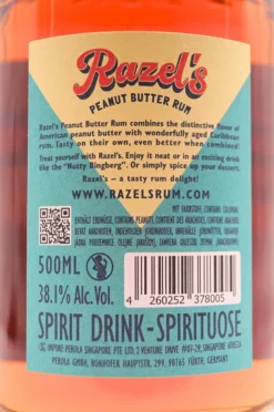 Razel's Peanut Butter Rum 0,5l, Alc. 38,1 Vol.-%, -Senseo || Tassimo Verkäufe 77e282a77748f1ae32e863bda89390bf