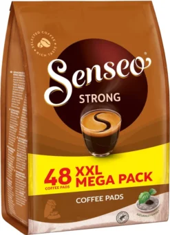 SENSEO Pads Strong Senseopads 4 X 48 Getränke Kaffeepads XXL Packs + 1 Senseo Dose -Senseo || Tassimo Verkäufe 783406ceebbb080d66d617d699ed3635