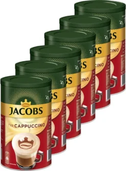 JACOBS Typ Cappuccino 6 X 400 G Dosen Feine Cremigkeit - Viel Schaum -Senseo || Tassimo Verkäufe 78531c8a7c62981108f61278ee6b4e92