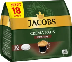 JACOBS Pads Crema Kräftig 5 X 18 Getränke - 90 Kaffeepads Senseo Kompatibel -Senseo || Tassimo Verkäufe 78f51340eb8aca376ced2bd91a02db71