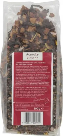 Bünting Tee Acerola Kirsche Früchte Und Kräuterteemischung 200g -Senseo || Tassimo Verkäufe 7938f8b4e886595288236ad149aaa793